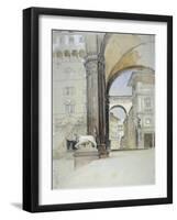 Florence-John Frederick Lewis-Framed Giclee Print