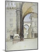Florence-John Frederick Lewis-Mounted Giclee Print