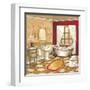 Florentine Bath - Red-Gregory Gorham-Framed Art Print