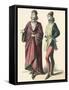 Florentine Costume C15th-null-Framed Stretched Canvas