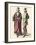 Florentine Costume C15th-null-Framed Art Print