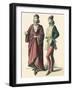 Florentine Costume C15th-null-Framed Art Print