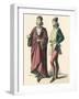 Florentine Costume C15th-null-Framed Art Print