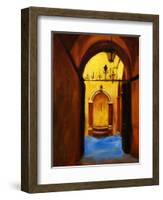 Florentine Fountain-Pam Ingalls-Framed Giclee Print