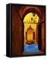 Florentine Fountain-Pam Ingalls-Framed Stretched Canvas