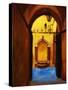 Florentine Fountain-Pam Ingalls-Stretched Canvas
