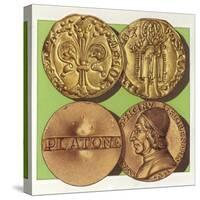 Florentine Gold Coins from Renaissance Italy-Pat Nicolle-Stretched Canvas