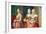 Florentine Ladies, from the Birth of St. John the Baptist (Detail)-Domenico Ghirlandaio-Framed Giclee Print