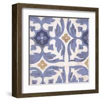 Florentine Summer Tile 1-Arnie Fisk-Framed Art Print