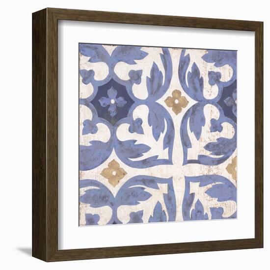 Florentine Summer Tile 1-Arnie Fisk-Framed Art Print