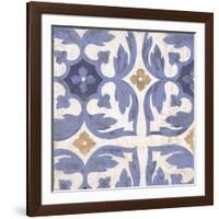 Florentine Summer Tile 1-Arnie Fisk-Framed Art Print