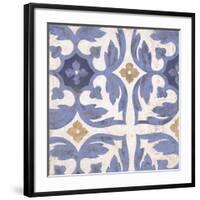 Florentine Summer Tile 1-Arnie Fisk-Framed Art Print