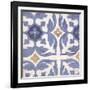 Florentine Summer Tile 1-Arnie Fisk-Framed Art Print