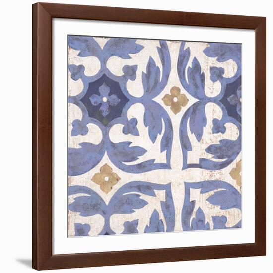 Florentine Summer Tile 1-Arnie Fisk-Framed Art Print