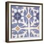 Florentine Summer Tile 1-Arnie Fisk-Framed Art Print