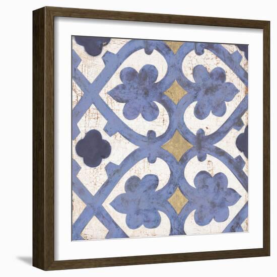 Florentine Summer Tile 2-Arnie Fisk-Framed Art Print