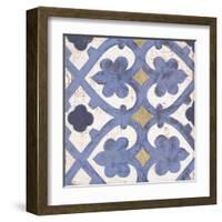 Florentine Summer Tile 2-Arnie Fisk-Framed Art Print