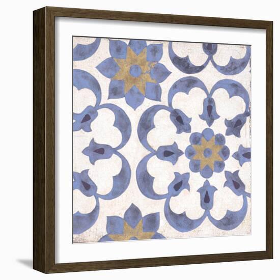 Florentine Summer Tile 3-Arnie Fisk-Framed Art Print