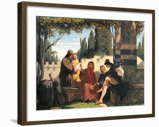 Florentine Troubadours-Vincenzo Cabianca-Framed Giclee Print