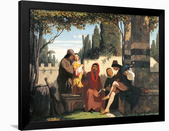 Florentine Troubadours-Vincenzo Cabianca-Framed Giclee Print