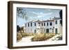 Florentine Villa, 1874-Telemaco Signorini-Framed Giclee Print