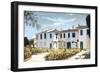 Florentine Villa, 1874-Telemaco Signorini-Framed Giclee Print