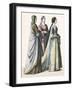 Florentine Women C.1425-null-Framed Art Print