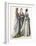 Florentine Women C.1425-null-Framed Art Print