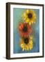 Flores, 2021 (Oil on Canvas)-Victoria Montesinos-Framed Giclee Print