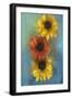 Flores, 2021 (Oil on Canvas)-Victoria Montesinos-Framed Giclee Print