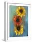 Flores, 2021 (Oil on Canvas)-Victoria Montesinos-Framed Giclee Print