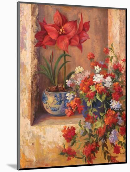 Flores de España II-Linda Wacaster-Mounted Art Print