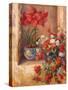 Flores de España II-Linda Wacaster-Stretched Canvas