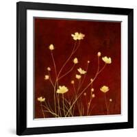 Flores en el Campo I-Clunia-Framed Art Print