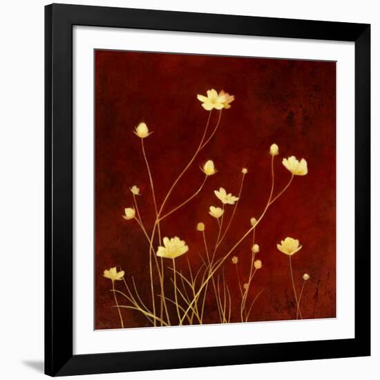 Flores en el Campo I-Clunia-Framed Art Print