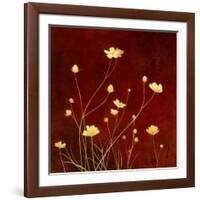 Flores en el Campo I-Clunia-Framed Art Print