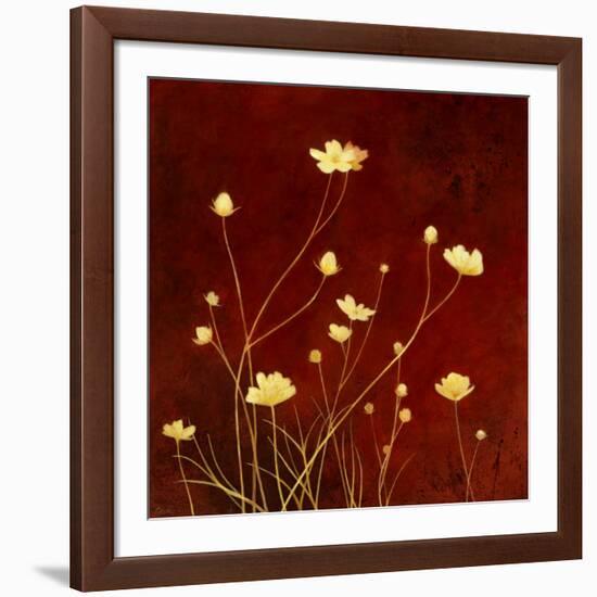 Flores en el Campo I-Clunia-Framed Art Print