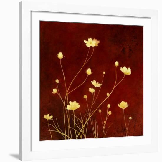 Flores en el Campo I-Clunia-Framed Art Print