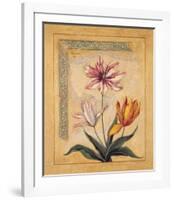 Flores Exoticas y Mapas I-Javier Fuentes-Framed Art Print