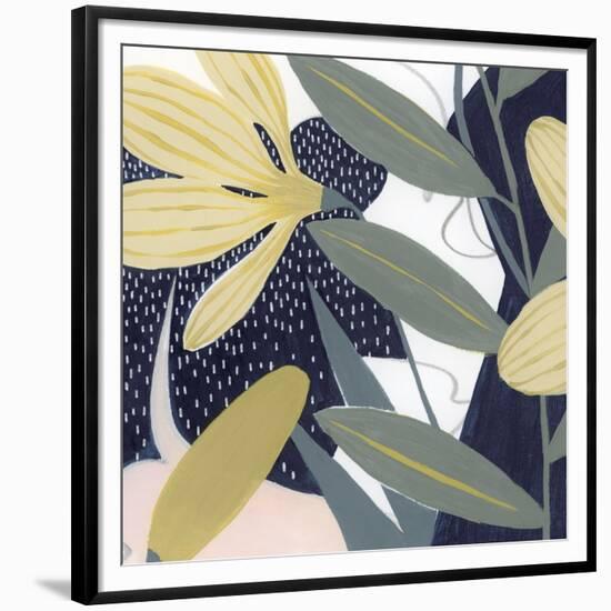 Flores Noche IV-Grace Popp-Framed Premium Giclee Print