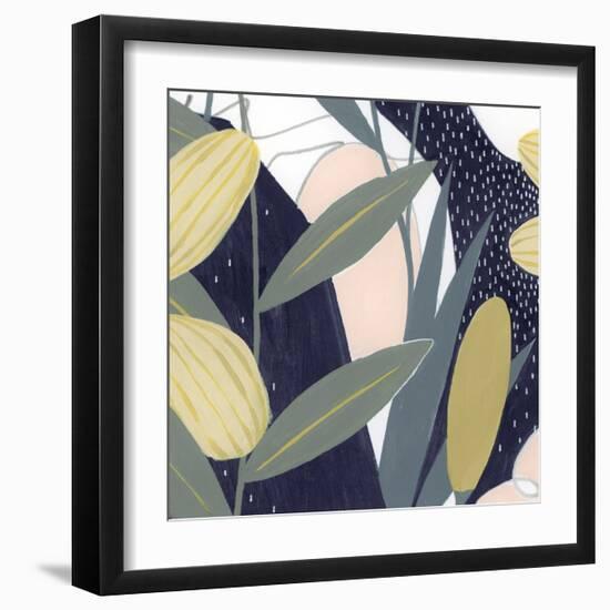 Flores Noche VI-Grace Popp-Framed Art Print