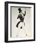 Florestan, Design for a Costume for the Ballet Carnival Composed by Robert Schumann, 1919-Leon Bakst-Framed Giclee Print