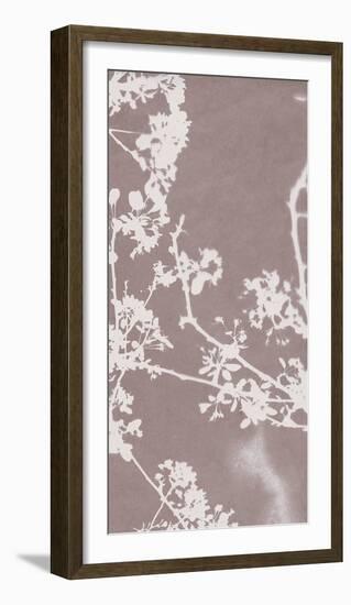 Florets in Grey-Sarah Cheyne-Framed Giclee Print