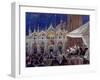 Florian, Piazza Di San Marco-Rosemary Lowndes-Framed Giclee Print