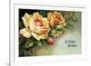 Floribunda Roses-null-Framed Art Print