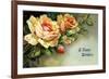 Floribunda Roses-null-Framed Art Print