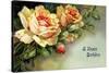 Floribunda Roses-null-Stretched Canvas