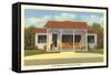 Florida Citrus Stand-null-Framed Stretched Canvas