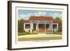 Florida Citrus Stand-null-Framed Art Print