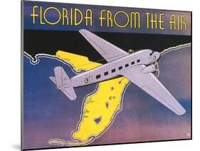 Florida from the Air-null-Mounted Giclee Print